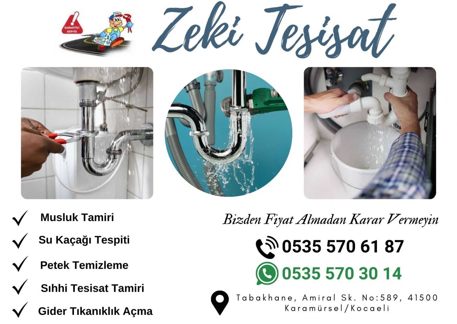 Karamürsel Su Kaçağı Tespiti
